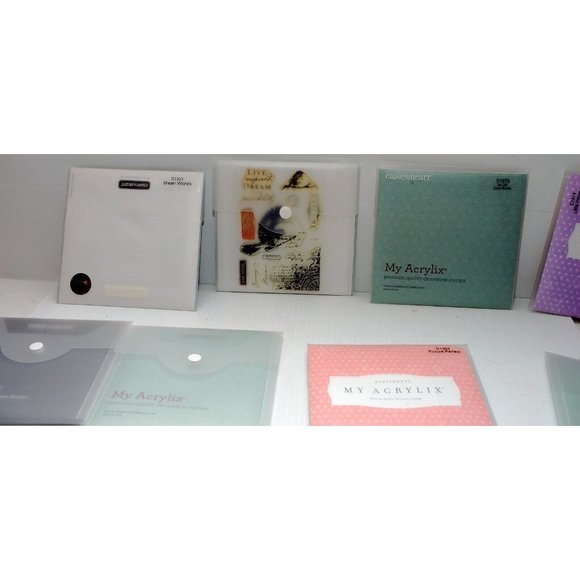 My Acrylix Premium Quality Decorative Stamps Close to my Heart 15 pc - Picture 8 of 15